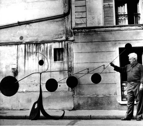 Calder with Myxomatose, Paris